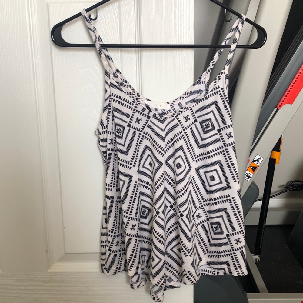 Printed LUSH tank top